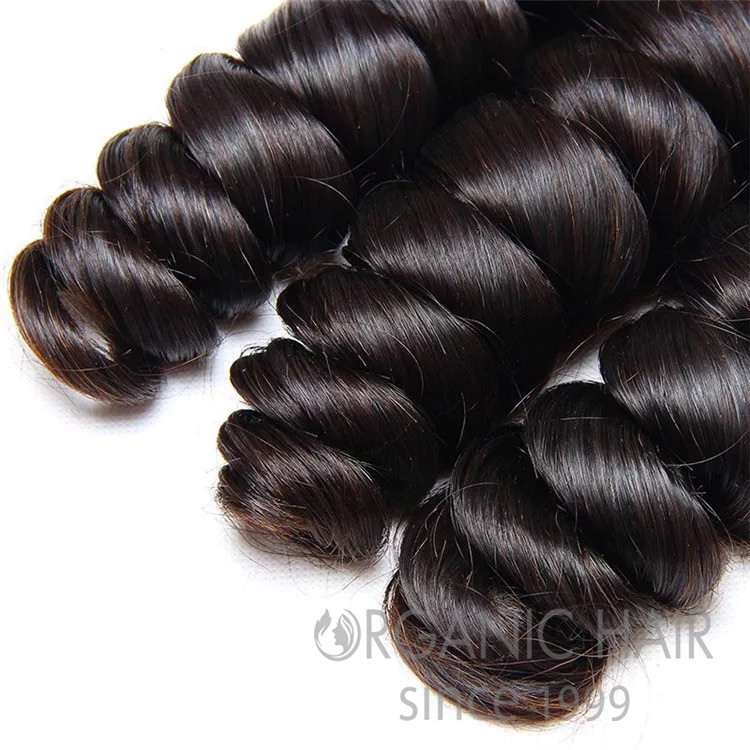 natural hair extension virgin remy hair weft